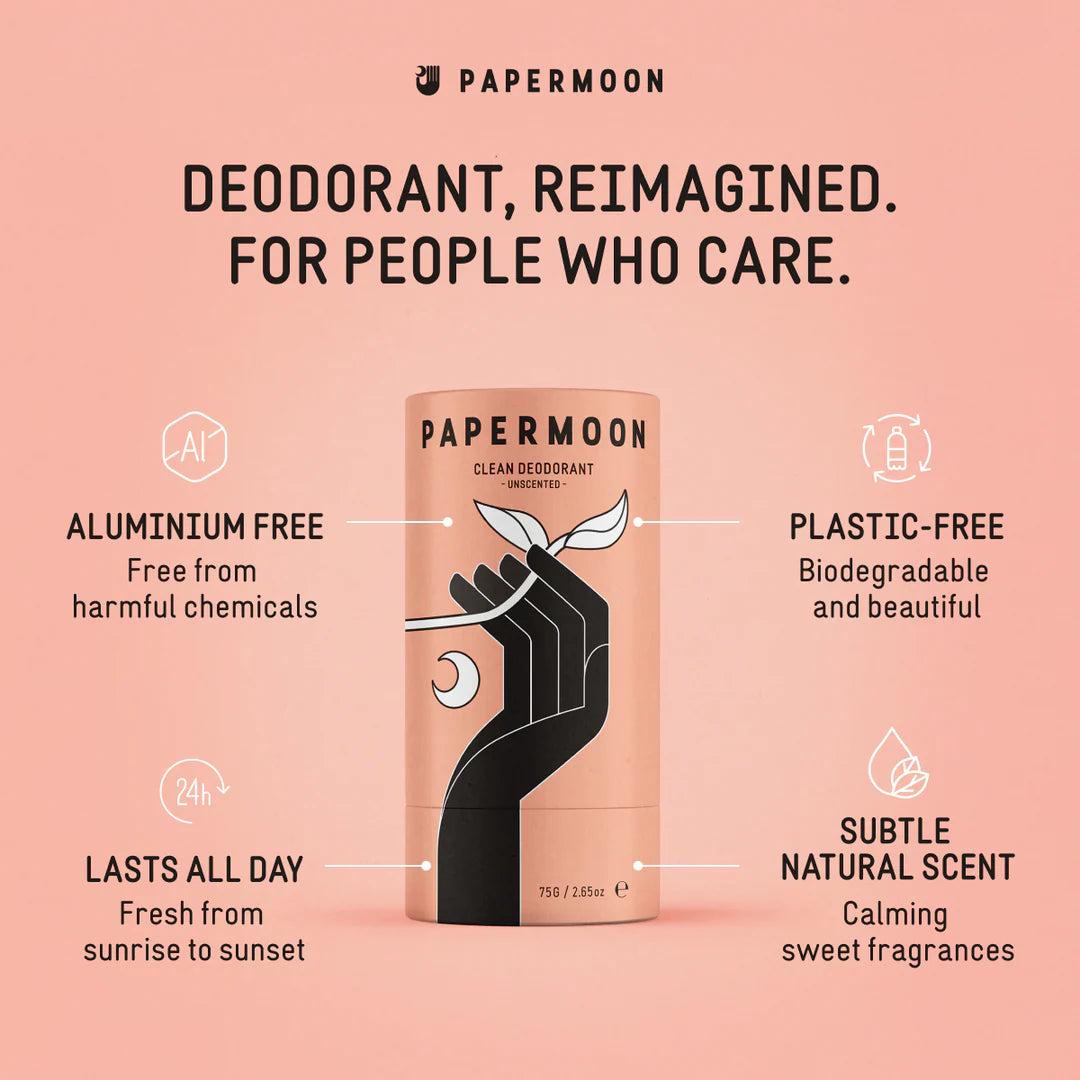 Papermoon Unscented Clean Deodorant