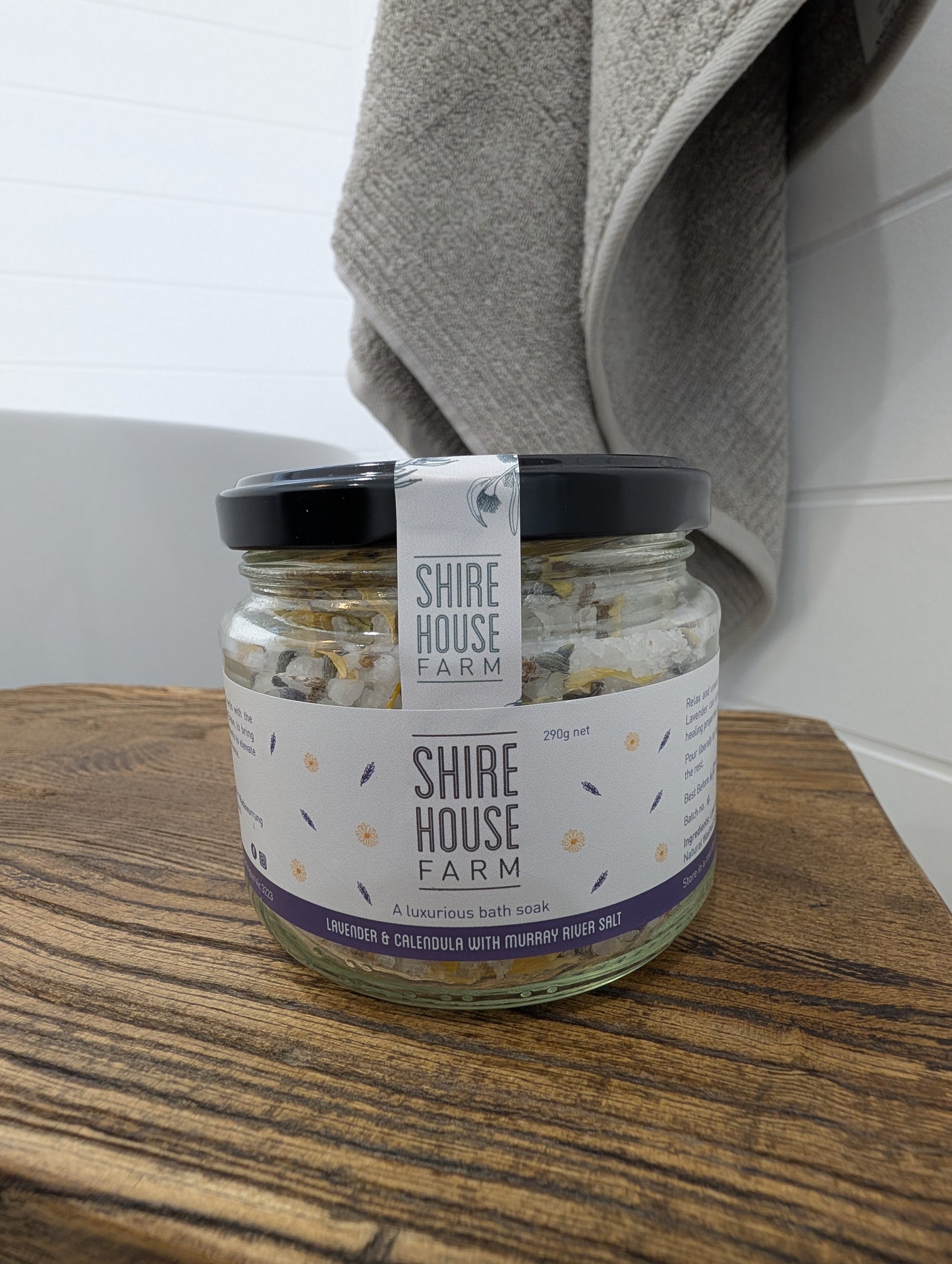 Lavender & Calendula Bath Soak - 290g