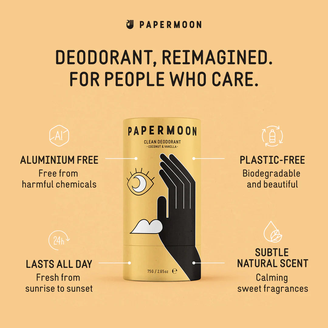 Papermoon Coconut & Vanilla Clean Deodorant