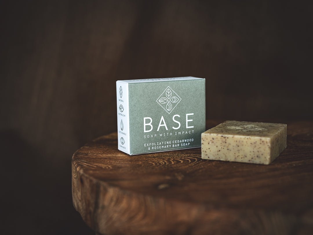 Cedarwood & Rosemary Soap Bar - 120g Exfoliating